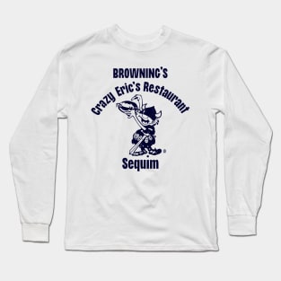 Vintage Browning's Crazy Eric's Restaurant Sequim Long Sleeve T-Shirt